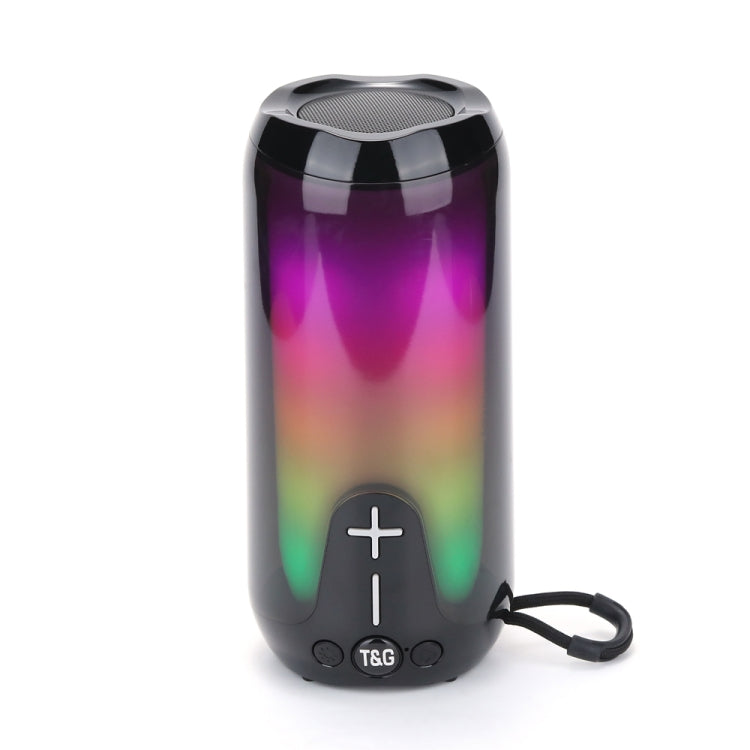 T&G TG651 Portable LED Wireless Bluetooth Speaker Outdoor TWS Subwoofer, TG651