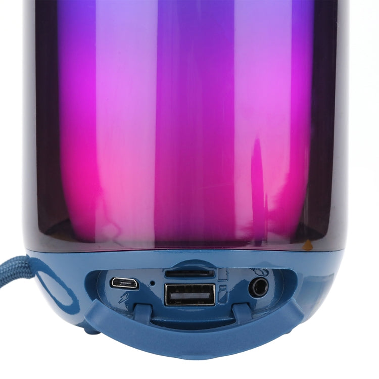 T&G TG651 Portable LED Wireless Bluetooth Speaker Outdoor TWS Subwoofer, TG651