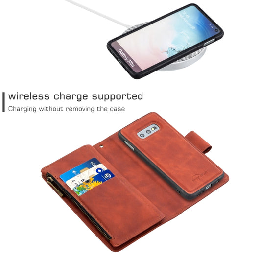 Galaxy A91 PU leather case with photo frame and horizontal flip design