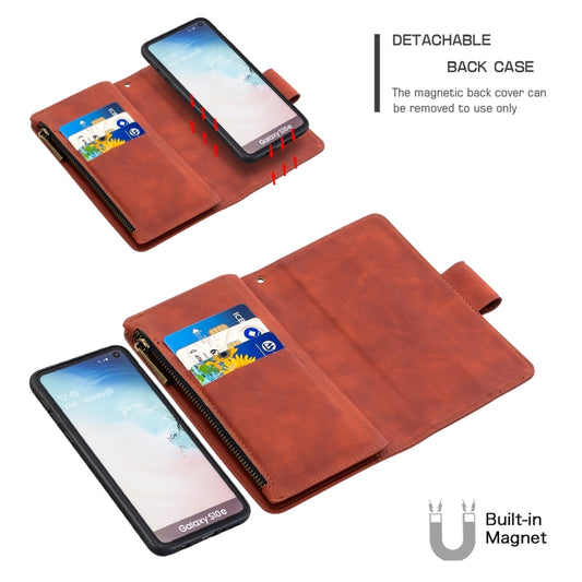Galaxy A91 case open displaying multi-card holder and photo frame feature