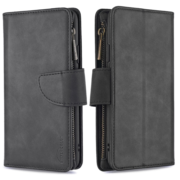 Skin Feel Detachable Magnetic Zipper Horizontal Flip PU Leather Case with Multi-Card Slots & Holder & Wallet & Photo Frame & Lanyard, For Samsung Galaxy S9+, For Samsung Galaxy S9, For Samsung Galaxy S10+, For Samsung Galaxy S10