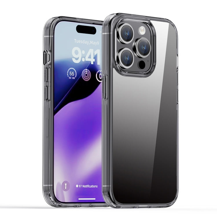 iPAKY Hanguang Series Transparent TPU+PC Phone Case, For iPhone 15 Pro Max, For iPhone 15 Pro, For iPhone 15 Plus, For iPhone 15