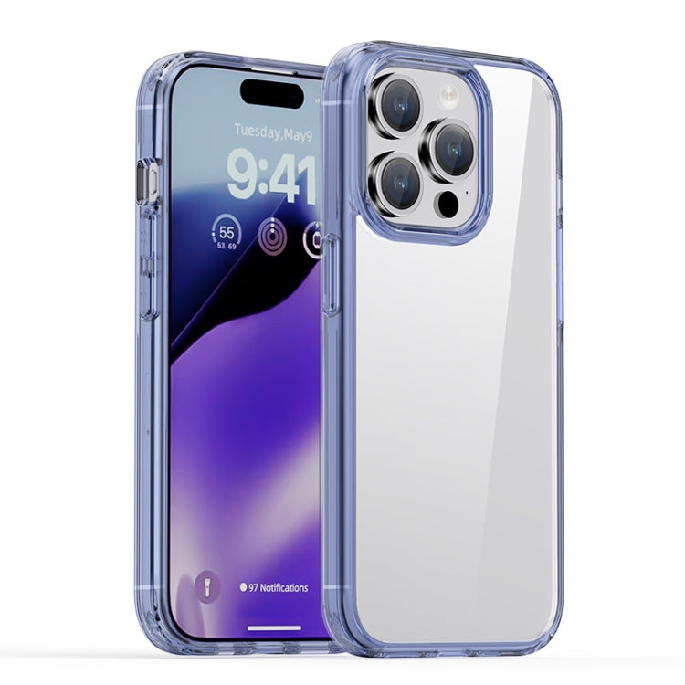 iPAKY Hanguang Series Transparent TPU+PC Phone Case, For iPhone 15 Pro Max, For iPhone 15 Pro, For iPhone 15 Plus, For iPhone 15
