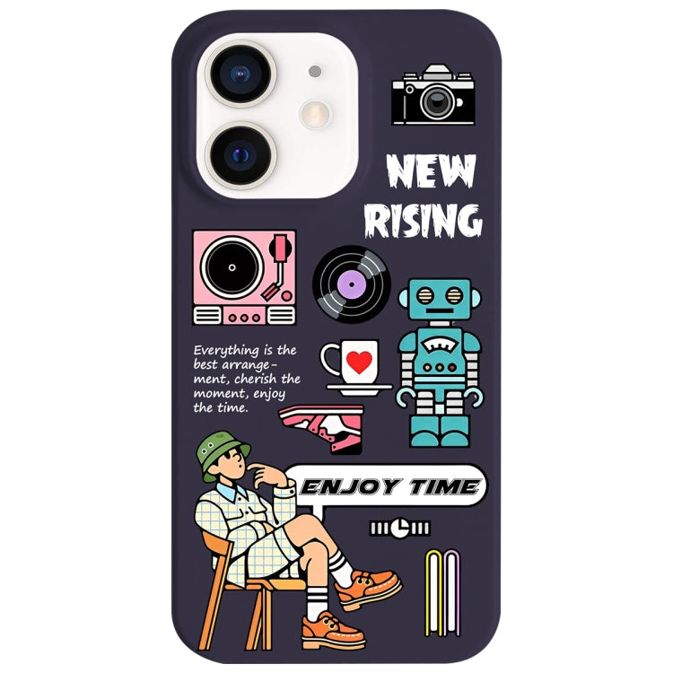 Painted Pattern Skin-friendly PC Phone Case, Series 2