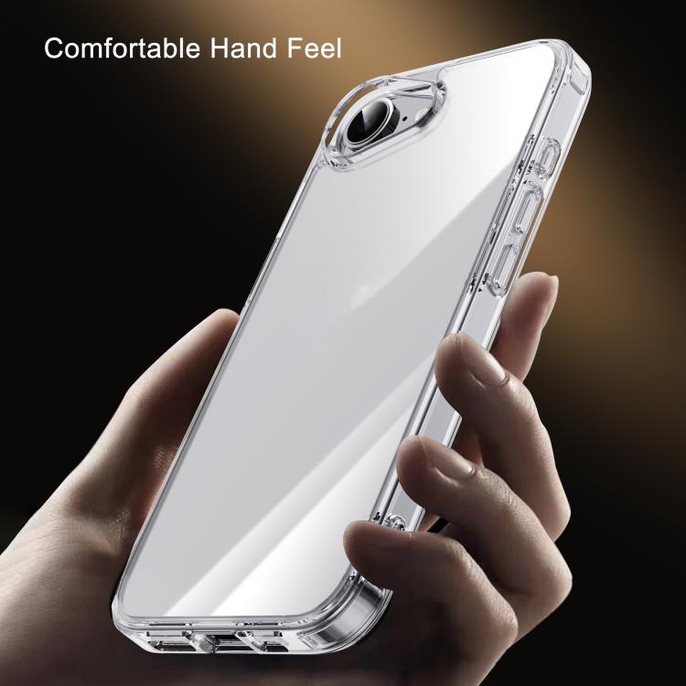 iPAKY Crystal Clear Series Shockproof PC + TPU Protective Phone Case, For iPhone 17e / 16e, For iPhone 16 Plus, For iPhone 16, For iPhone 15 Pro Max, For iPhone 15 Pro, For iPhone 15