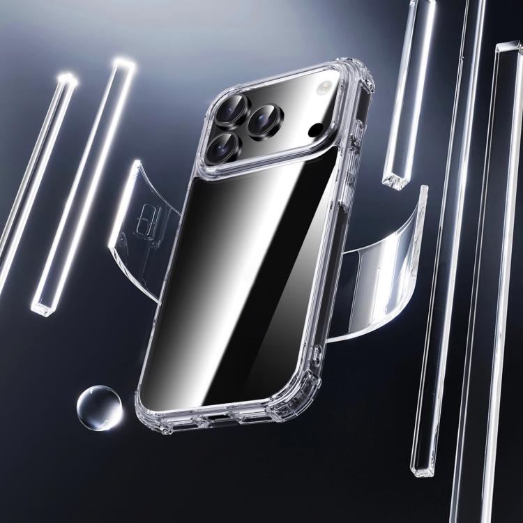 iPAKY Crystal Clear Series Shockproof PC + TPU Protective Phone Case, For iPhone 18 Pro / 17 Pro, For iPhone 18 Pro Max / 17 Pro Max, For iPhone 17e / 16e, For iPhone 16 Plus, For iPhone 16, For iPhone 15 Pro Max, For iPhone 15 Pro, For iPhone 15