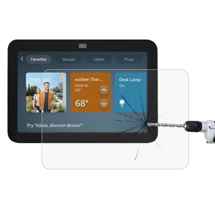 9H 0.3mm Explosion-proof Tempered Glass Film, For Amazon Echo Show 5 3rd Gen, For Amazon Echo Show 8 2023