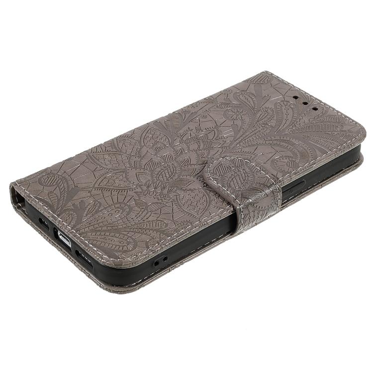 Lace Flower Embossing Flip Leather Phone Case, For iPhone 16e, For iPhone 16 Pro Max, For iPhone 16 Pro, For iPhone 16 Plus