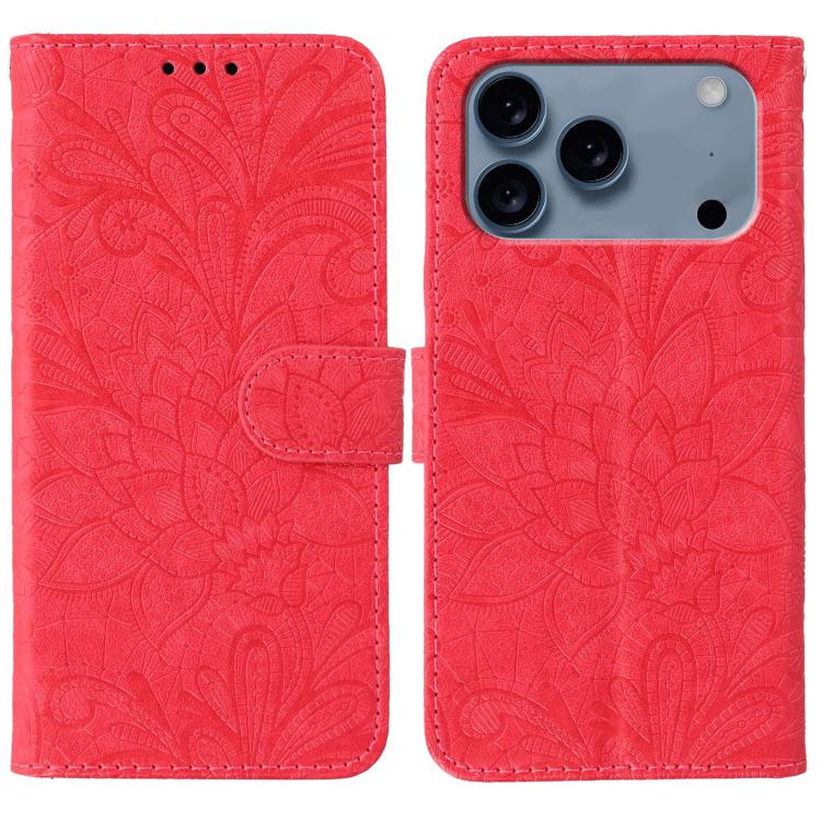 Lace Flower Embossing Flip Leather Phone Case, For iPhone 17 Pro Max, For iPhone 17 Pro, For iPhone 17, For iPhone 17 Air