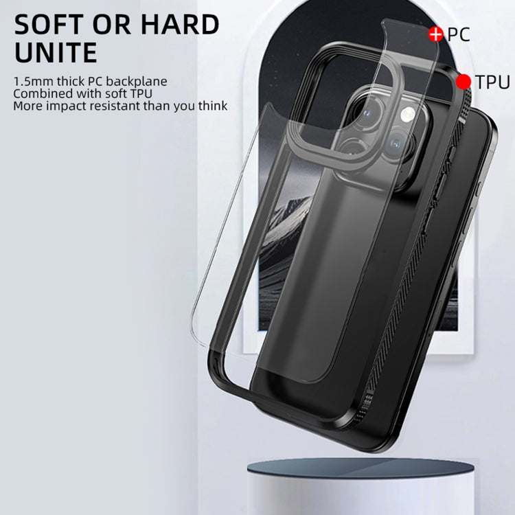 iPAKY MG Series Transparent PC+TPU Phone Case, For iPhone 15 Pro Max, For iPhone 15 Pro, For iPhone 15 Plus, For iPhone 15