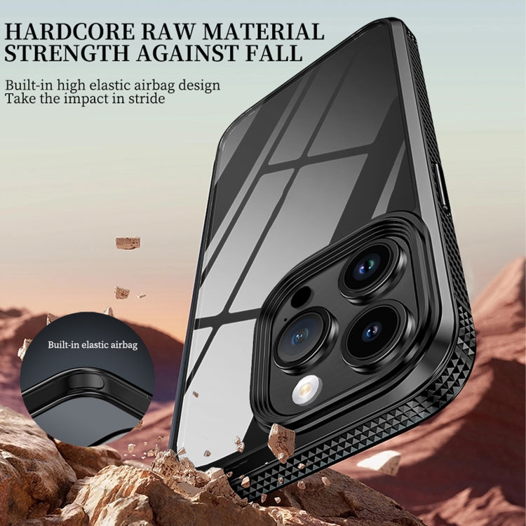 iPAKY MG Series Transparent PC+TPU Phone Case, For iPhone 15 Pro Max, For iPhone 15 Pro, For iPhone 15 Plus, For iPhone 15