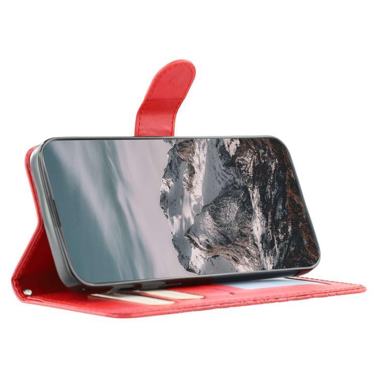 Sun Mandala Embossing Leather Phone Case, For iPhone 17 Air, For iPhone 16e, For iPhone 15 Pro Max