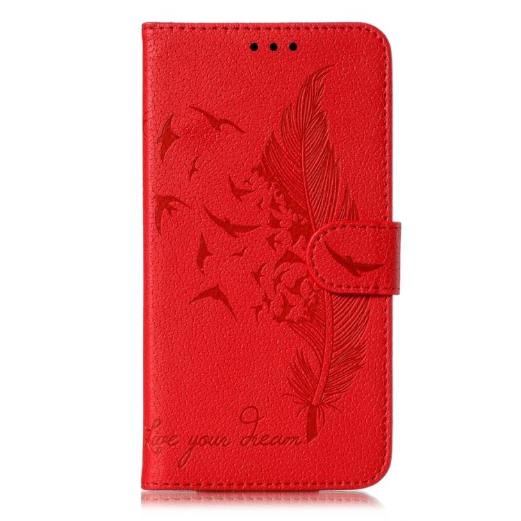 Feather Pattern Litchi Texture Leather Phone Case, For iPhone 17 Pro Max, For iPhone 17 Pro, For iPhone 17, For iPhone 17 Air