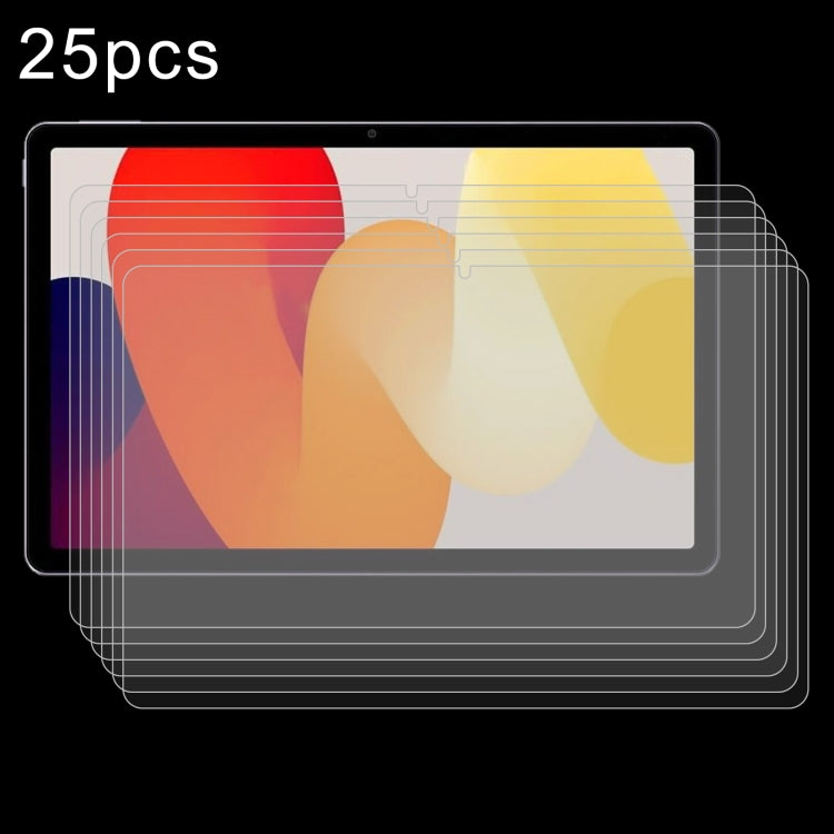 25 PCS/Pack 9H 0.3mm Explosion-proof Tempered Glass Film, For Xiaomi Pad 9 Pro Max 13.3 2026, For Redmi Pad 2 SE 9.7 2026 / Poco Pad C1, For Xiaomi Pad Mini/Redmi K Pad/Poco F Pad, For Redmi K Pad 2 8.8 inch 2026
