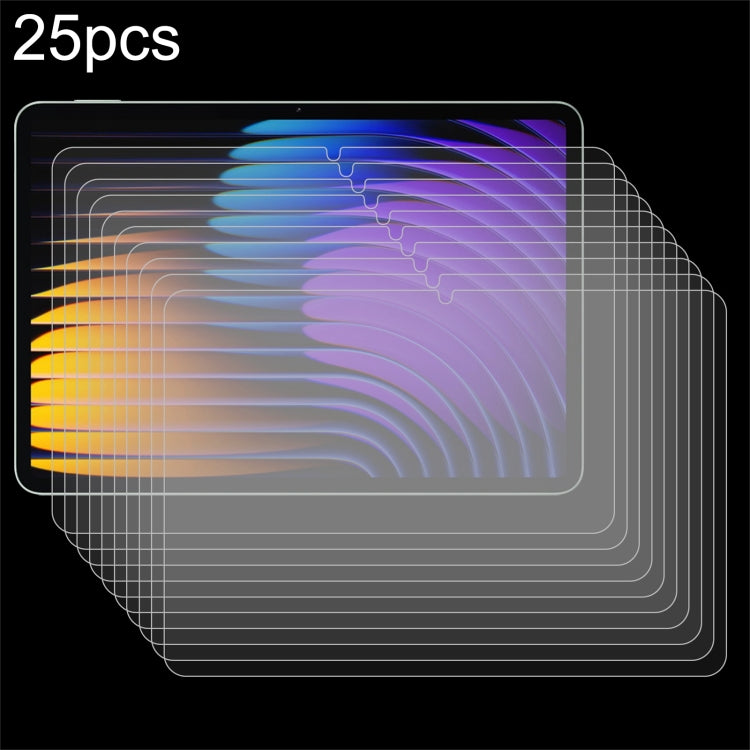 25pcs 9H 0.3mm Explosion-proof Tempered Glass Film, For Redmi Pad 2 SE 9.7 inch 2026, For Xiaomi Pad Mini/Redmi K Pad/Poco F Pad, For Redmi K Pad 2 8.8 inch 2026, For Xiaomi Pad 8/8 Pro/7/7 Pro/Poco Pad X1, For Redmi Pad 2 / Pad 2 Play Bundle          ...
