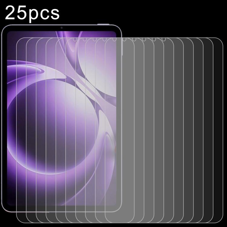 25 PCS/Pack 9H 0.3mm Explosion-proof Tempered Glass Film, For Xiaomi Pad 9 Pro Max 13.3 2026, For Redmi Pad 2 SE 9.7 2026 / Poco Pad C1, For Xiaomi Pad Mini/Redmi K Pad/Poco F Pad, For Redmi K Pad 2 8.8 inch 2026