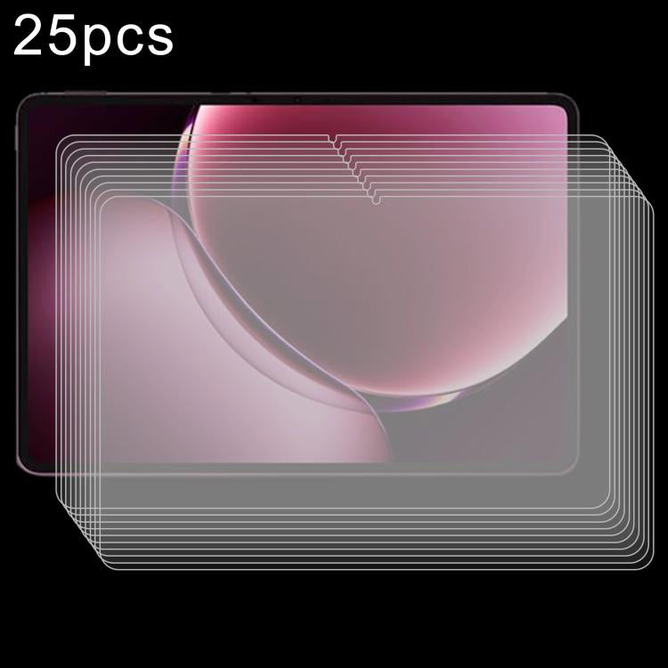 25 PCS/Pack 9H 0.3mm Explosion-proof Tempered Glass Film, For Xiaomi Pad 9 Pro Max 13.3 2026, For Redmi Pad 2 SE 9.7 2026 / Poco Pad C1, For Xiaomi Pad Mini/Redmi K Pad/Poco F Pad, For Redmi K Pad 2 8.8 inch 2026