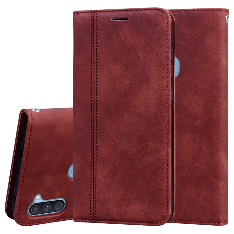 Frosted Business Magnetic Horizontal Flip PU Leather Case with Holder & Card Slot & Lanyard, For Samsung Galaxy A11, For Samsung Galaxy A20s, For Samsung Galaxy A30/A20, For Samsung Galaxy A31