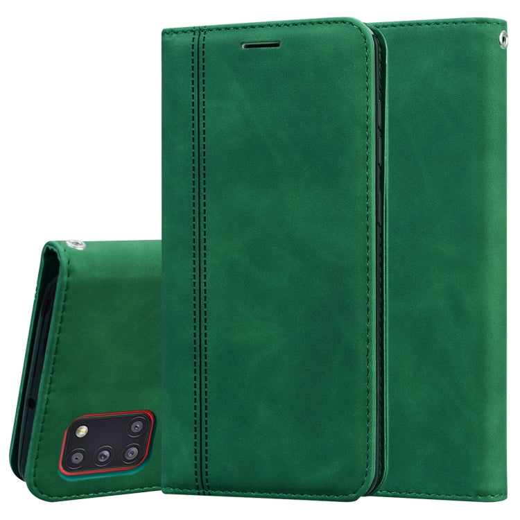 Frosted Business Magnetic Horizontal Flip PU Leather Case with Holder & Card Slot & Lanyard, For Samsung Galaxy A11, For Samsung Galaxy A20s, For Samsung Galaxy A30/A20, For Samsung Galaxy A31