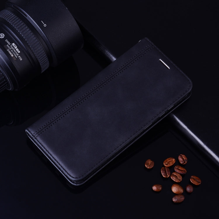 Frosted Business Magnetic Horizontal Flip PU Leather Case with Holder & Card Slot & Lanyard, For Samsung Galaxy A41, For Samsung Galaxy A50, For Samsung Galaxy A51, For Samsung Galaxy A70