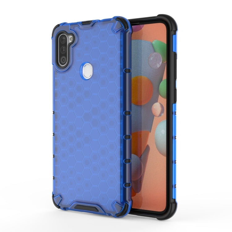 Shockproof Honeycomb PC + TPU Protective Case, For Galaxy A11 (US)