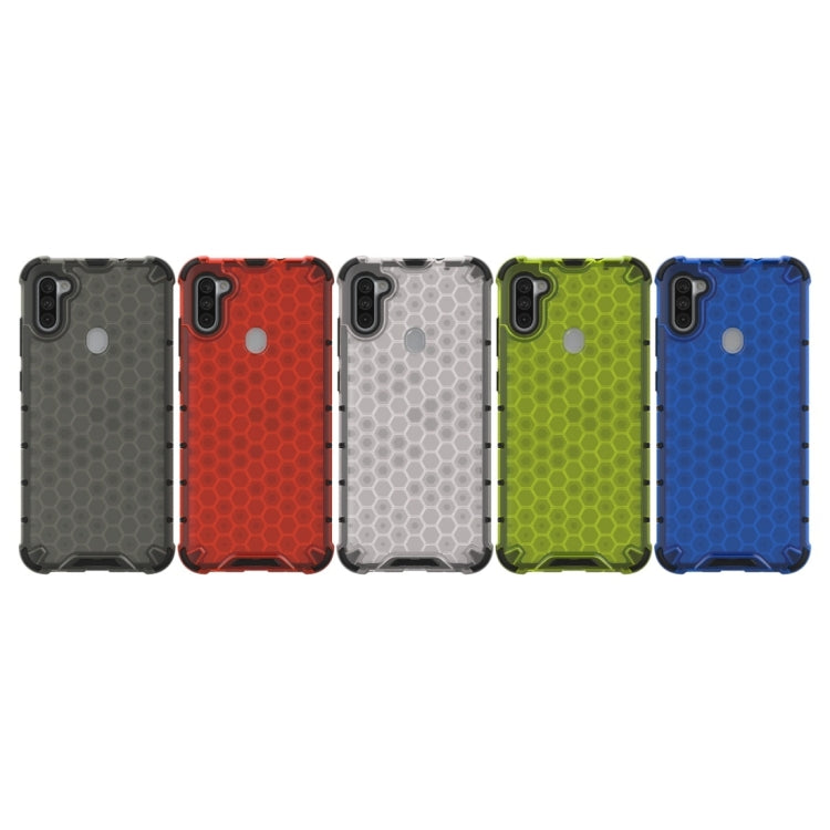 Shockproof Honeycomb PC + TPU Protective Case, For Galaxy A11 (US)
