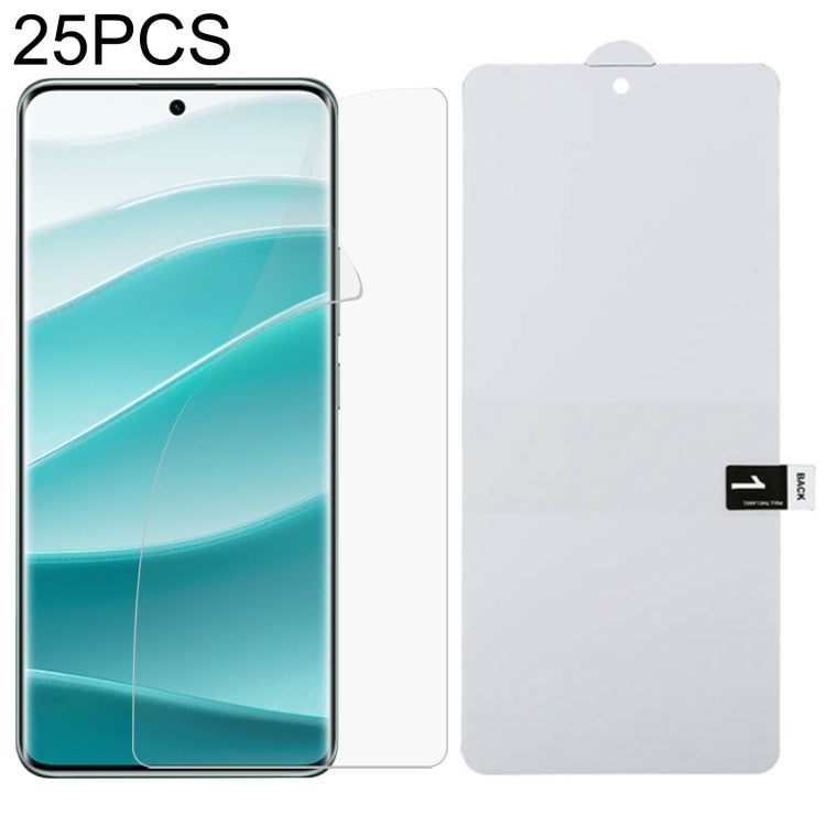 25pcs Full Screen Protector Explosion-proof Hydrogel Film