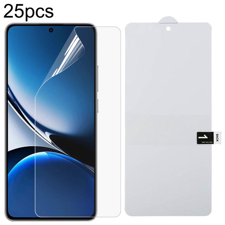 25pcs Full Screen Protector Explosion-proof Hydrogel Film