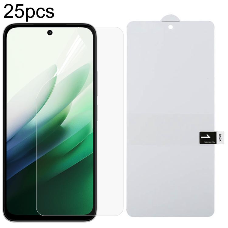 25pcs Full Screen Protector Explosion-proof Hydrogel Film