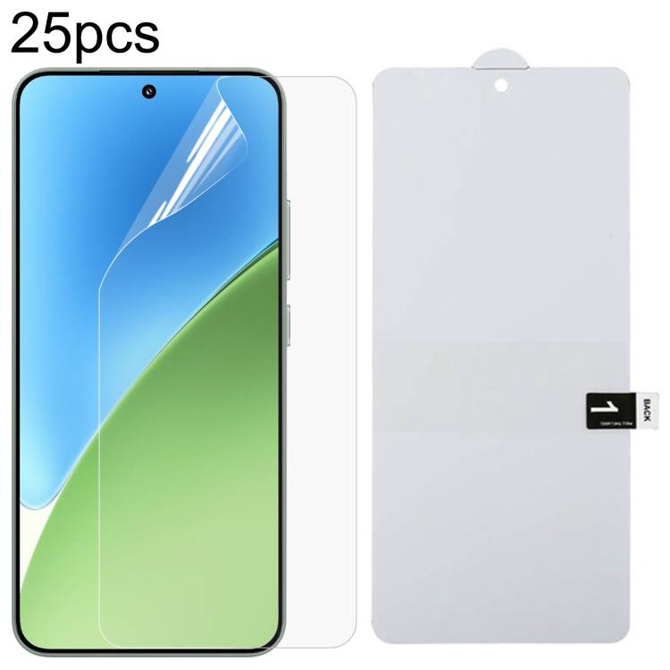 25pcs Full Screen Protector Explosion-proof Hydrogel Film
