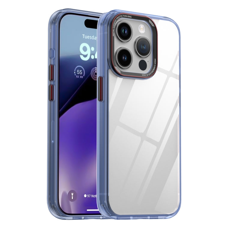 iPAKY MG Series Transparent PC+TPU Phone Case, For iPhone 15 Pro Max, For iPhone 15 Pro, For iPhone 15 Plus, For iPhone 15