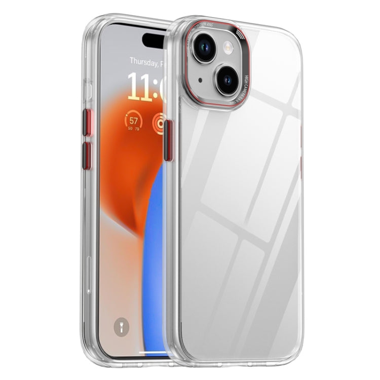iPAKY MG Series Transparent PC+TPU Phone Case, For iPhone 15 Pro Max, For iPhone 15 Pro, For iPhone 15 Plus, For iPhone 15