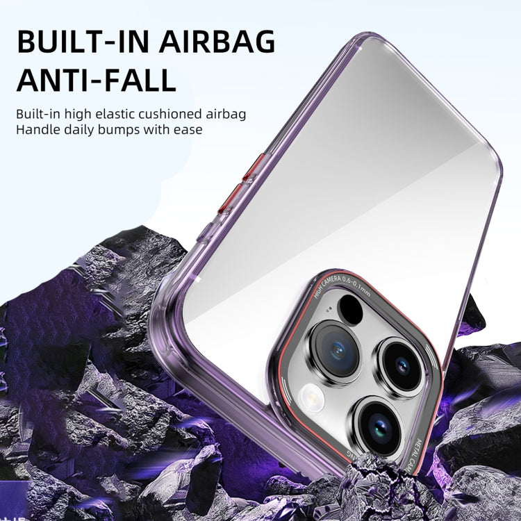 iPAKY MG Series Transparent PC+TPU Phone Case, For iPhone 15 Pro Max, For iPhone 15 Pro, For iPhone 15 Plus, For iPhone 15