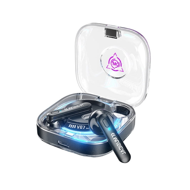 WK V07 Vanguard Series Starshards Wireless Bluetooth Earphone, V07 (Black), V07 (Yellow)