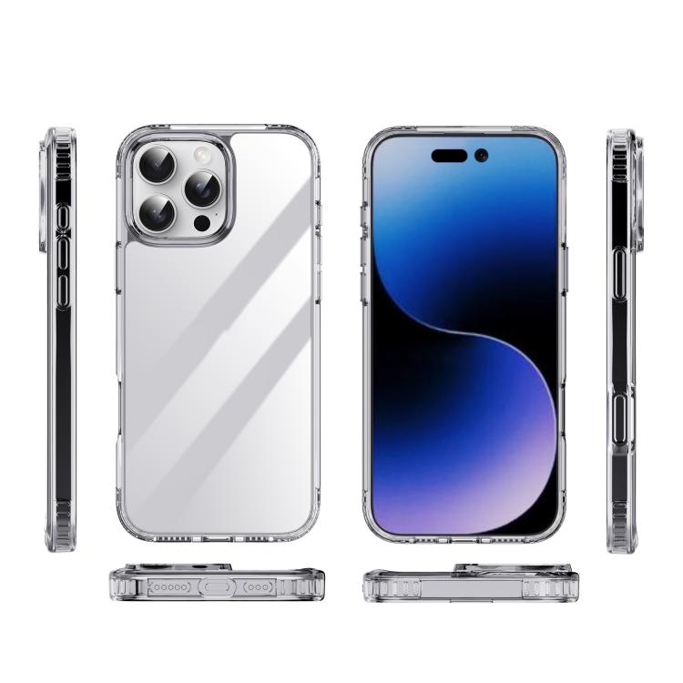 iPAKY XJ Series Transparent PC+TPU Phone Case, For iPhone 16 Pro Max, For iPhone 16 Pro, For iPhone 16 Plus, For iPhone 16, For iPhone 15 Pro Max, For iPhone 15 Pro
