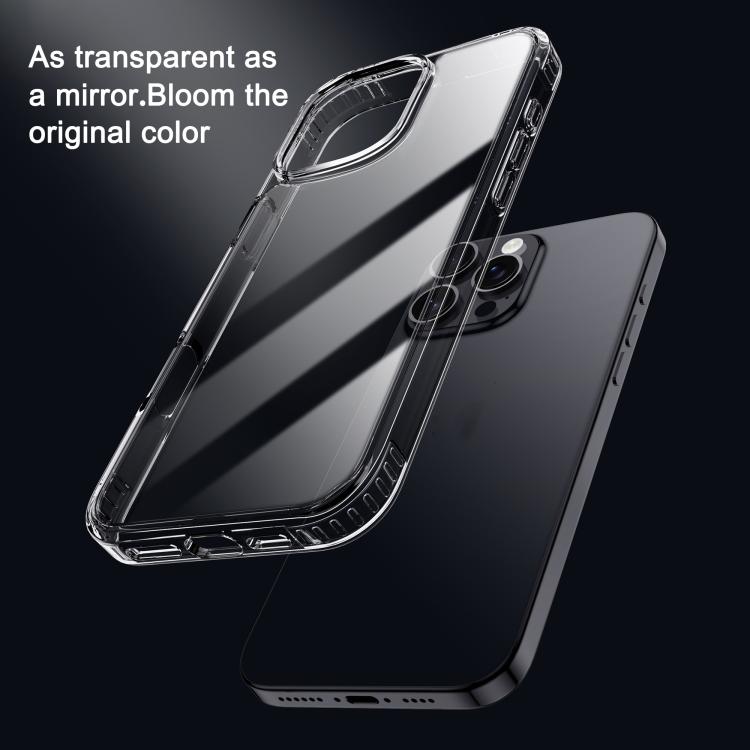iPAKY XJ Series Transparent PC+TPU Phone Case, For iPhone 16 Pro Max, For iPhone 16 Pro, For iPhone 16 Plus, For iPhone 16, For iPhone 15 Pro Max, For iPhone 15 Pro
