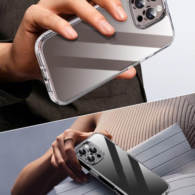 iPAKY XJ Series Transparent PC+TPU Phone Case, For iPhone 16 Pro Max, For iPhone 16 Pro, For iPhone 16 Plus, For iPhone 16, For iPhone 15 Pro Max, For iPhone 15 Pro