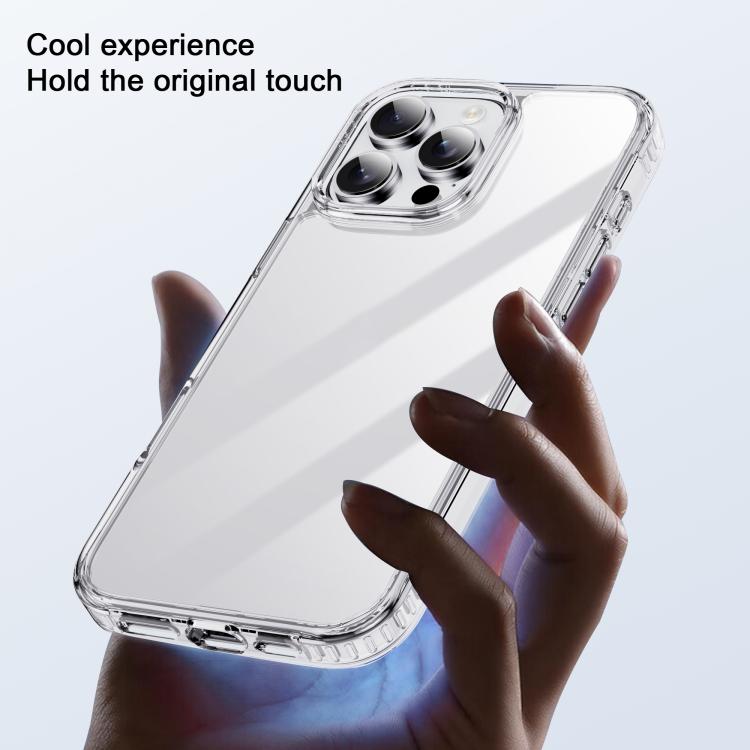 iPAKY XJ Series Transparent PC+TPU Phone Case, For iPhone 16 Pro Max, For iPhone 16 Pro, For iPhone 16 Plus, For iPhone 16, For iPhone 15 Pro Max, For iPhone 15 Pro