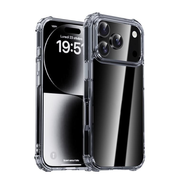 iPAKY XJ Series Transparent PC+TPU Phone Case, For iPhone 18 Pro / 17 Pro, For iPhone 18 Pro Max / 17 Pro Max, For iPhone 17, For iPhone Air, For iPhone 16 Pro Max, For iPhone 16 Pro, For iPhone 16 Plus, For iPhone 16, For iPhone 15 Pro Max            ...