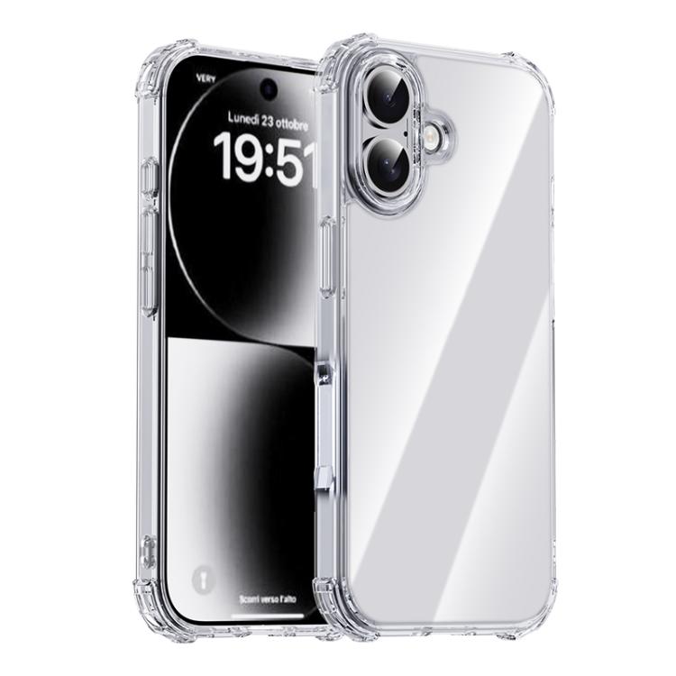 iPAKY XJ Series Transparent PC+TPU Phone Case, For iPhone 18 Pro / 17 Pro, For iPhone 18 Pro Max / 17 Pro Max, For iPhone 17, For iPhone Air, For iPhone 16 Pro Max, For iPhone 16 Pro, For iPhone 16 Plus, For iPhone 16, For iPhone 15 Pro Max            ...