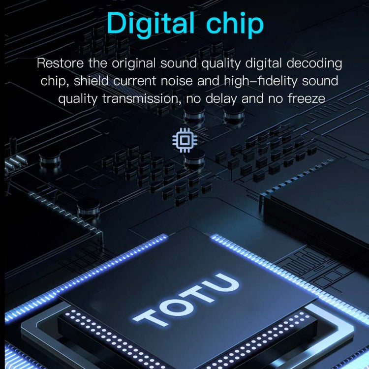 Câble adaptateur audio auxiliaire TOTU AD-4 8 broches vers 3,5 mm mâle, 8 broches vers 3,5 mm mâle