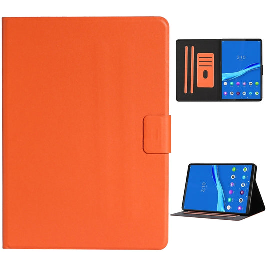 Premium leather flip case for Samsung Galaxy Tab S6 Lite with card slots and stand