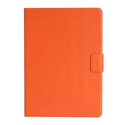 Solid color horizontal leather tablet case featuring auto sleep wake function