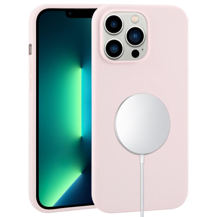 Liquid Silicone Full Coverage MagSafe Phone Case, For iPhone 13 Pro