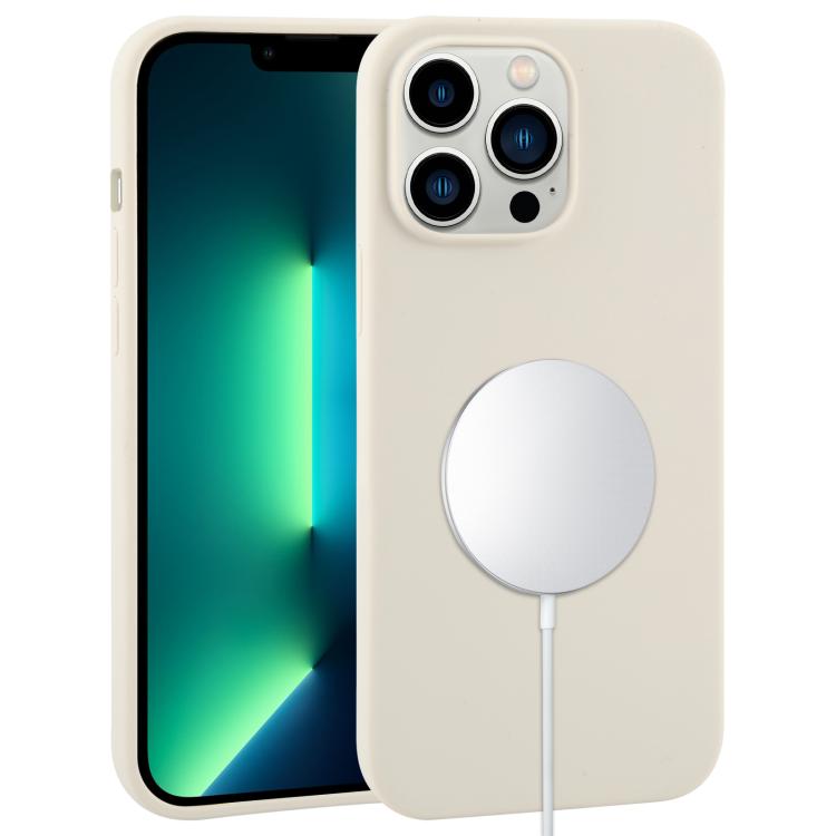 Liquid Silicone Full Coverage MagSafe Phone Case, For iPhone 13 Pro