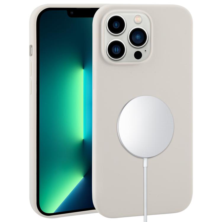 Liquid Silicone Full Coverage MagSafe Phone Case, For iPhone 13 Pro