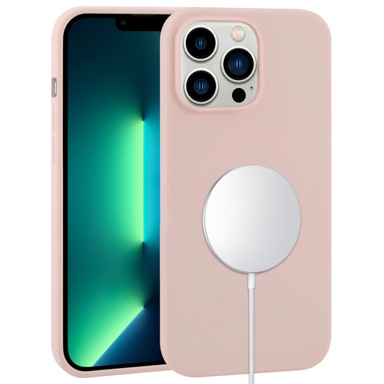 Liquid Silicone Full Coverage MagSafe Phone Case, For iPhone 13 Pro