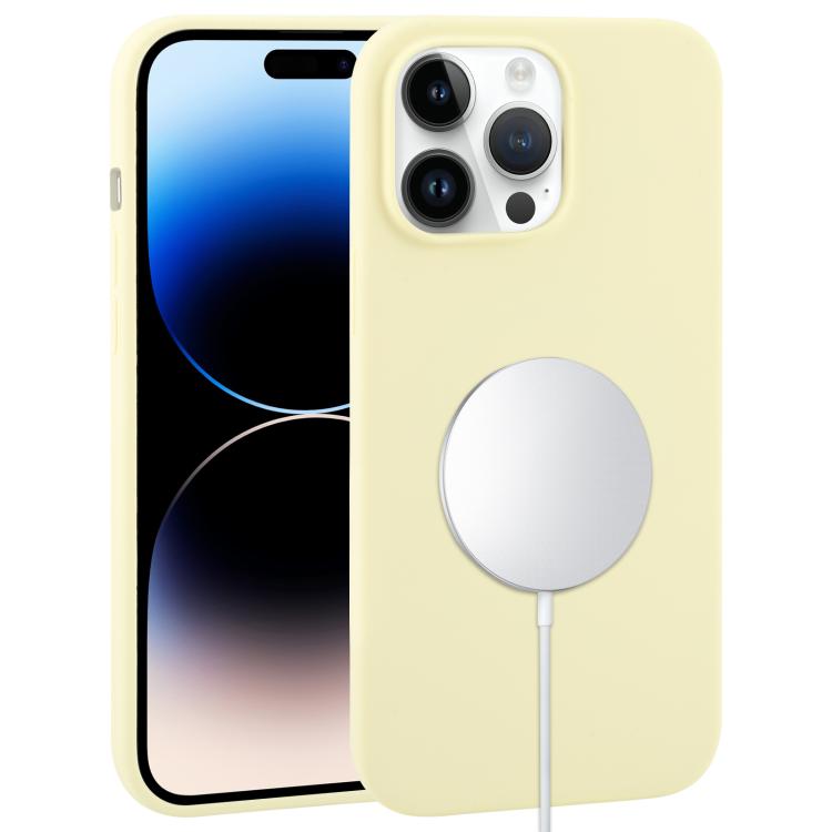 Liquid Silicone Full Coverage MagSafe Phone Case, For iPhone 14 Pro Max