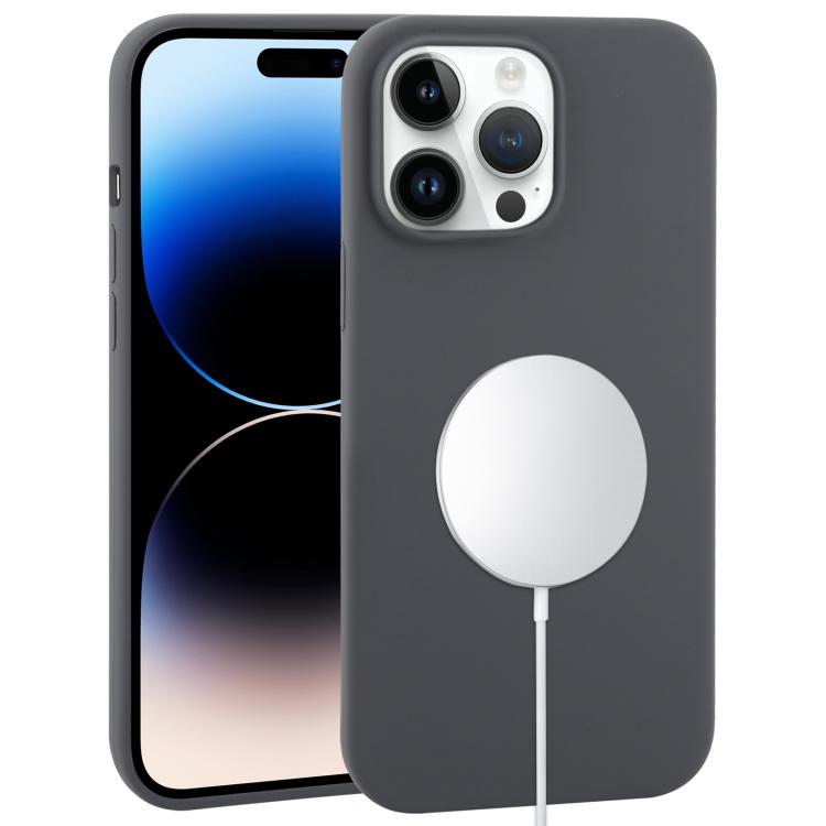 Liquid Silicone Full Coverage MagSafe Phone Case, For iPhone 14 Pro Max