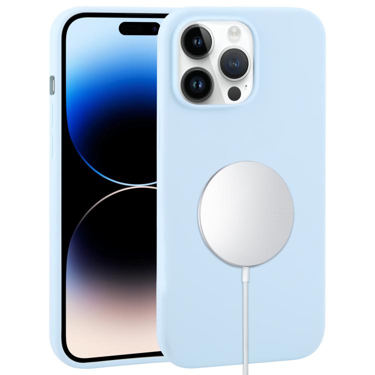 Liquid Silicone Full Coverage MagSafe Phone Case, For iPhone 14 Pro Max